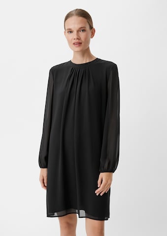 Robe COMMA en noir : devant