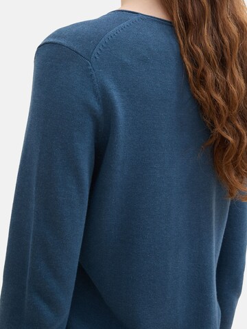 TOM TAILOR Sweater in Blue