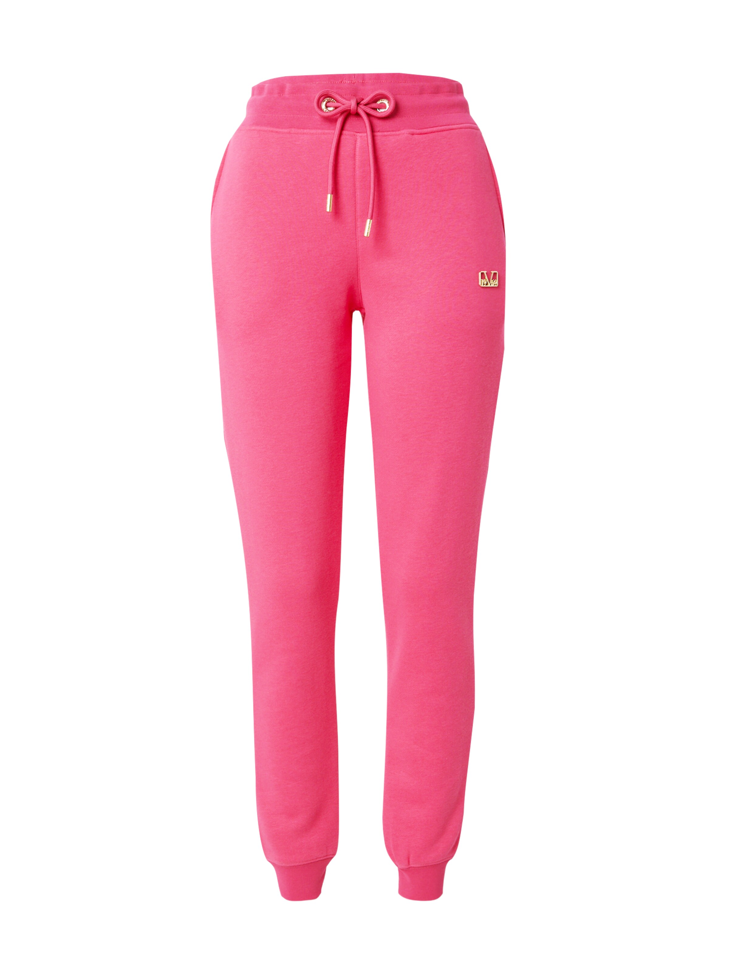 Pantalon 19V69 ITALIA en rose : devant