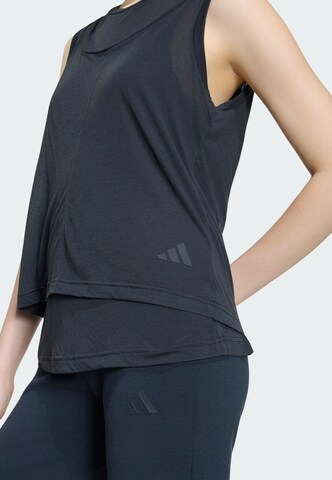 ADIDAS SPORTSWEAR - Top deportivo 'Soft Lux' en negro