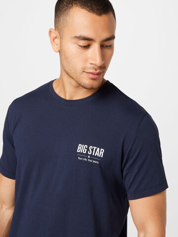 BIG STAR T-Shirt 'BRUNOMI' in Blau