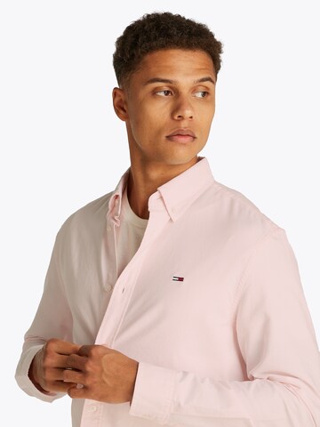 Tommy Jeans Regular fit Overhemd in Roze