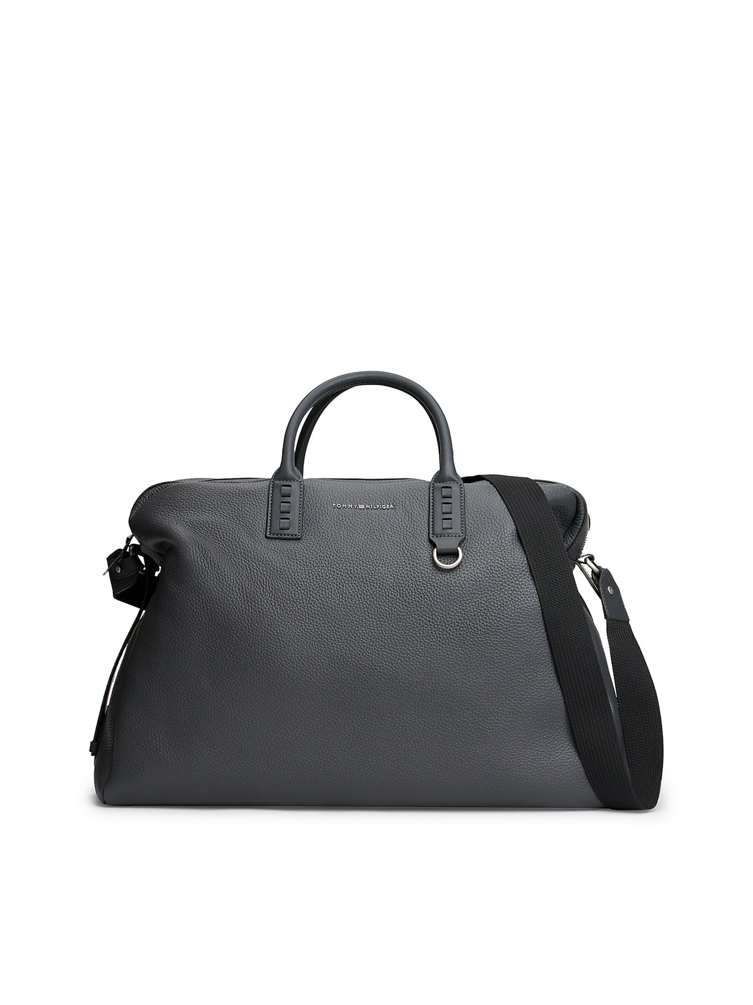 TOMMY HILFIGER Weekendtas in Grijs: voorkant