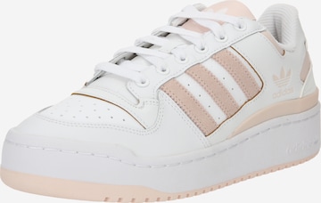 Baskets basses 'Forum' ADIDAS ORIGINALS en blanc : devant