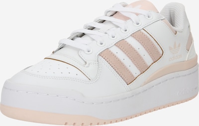 ADIDAS ORIGINALS Baskets basses 'Forum' en poudre / blanc, Vue avec produit