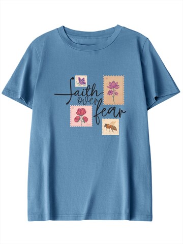 GORHEY Oversized shirt in Blue