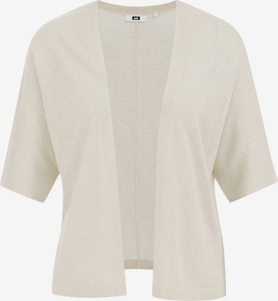 WE Fashion Strickjacke in creme, Produktansicht