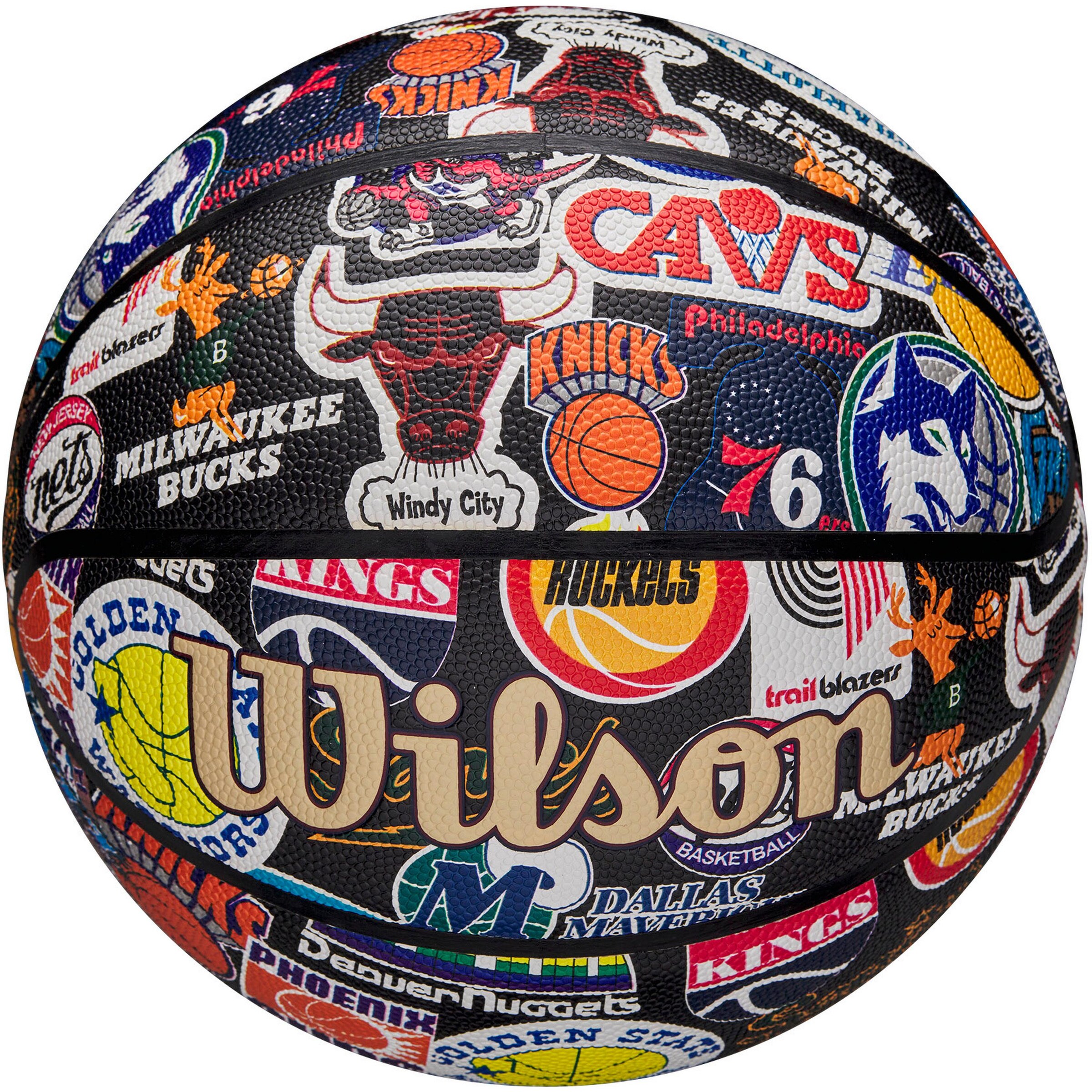 WILSON Ball 'NBA All Team Retro' in Mixed colors