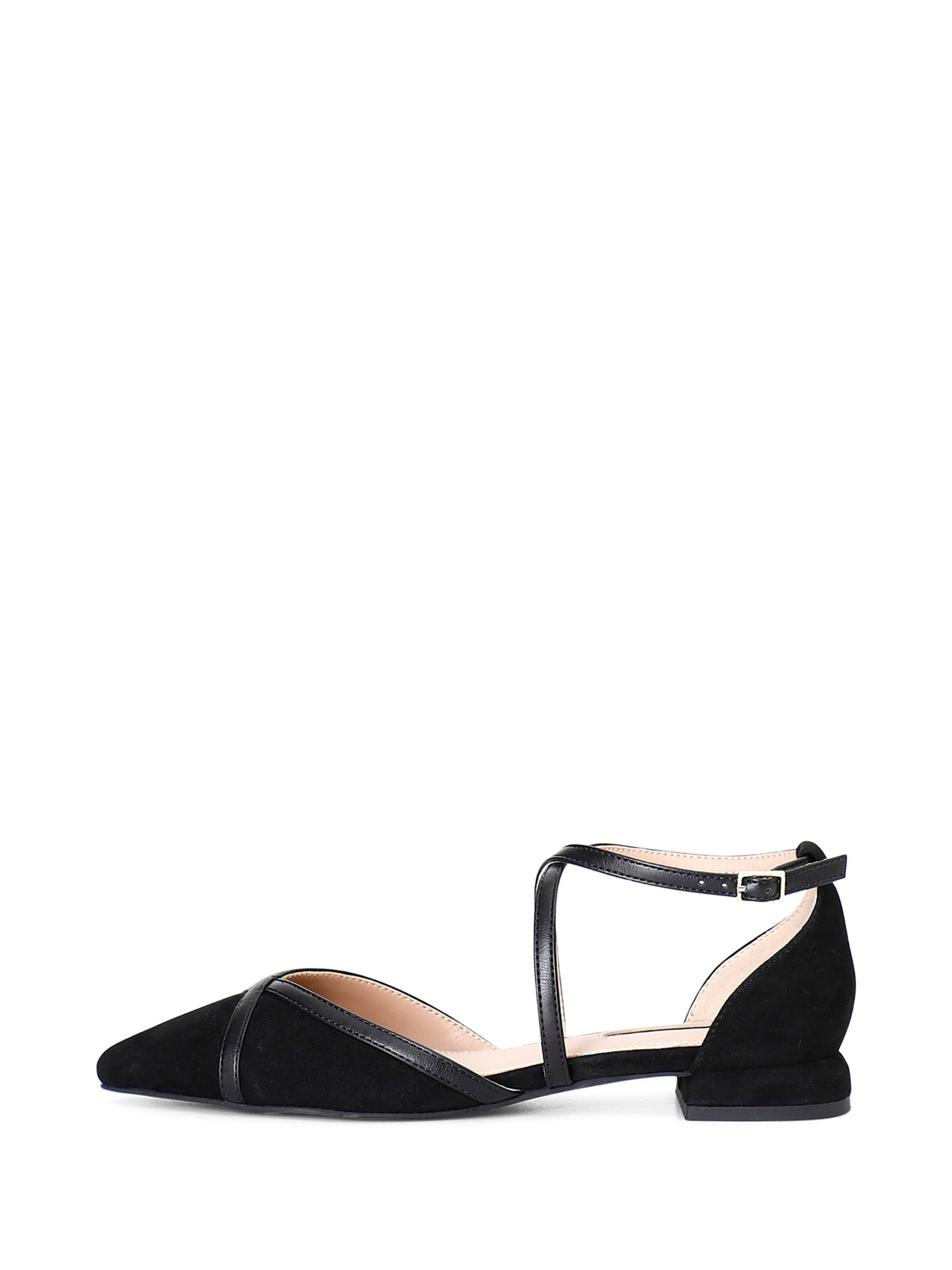 Ballerina di CAFè NOIR in nero: frontale