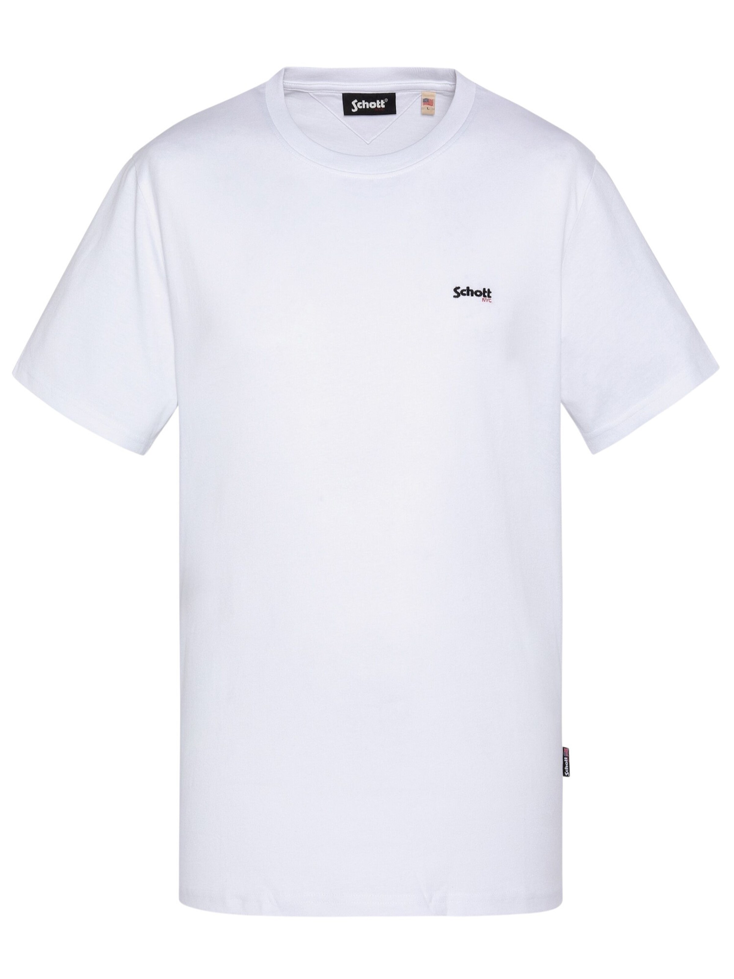 Schott NYC Bluser & t-shirts 'Claw' i hvid: forside