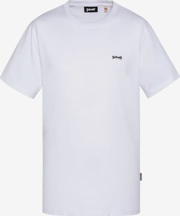 Schott NYC Shirt 'Claw' in White: front
