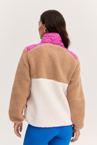 The Jogg Concept Fleece jas in Roze