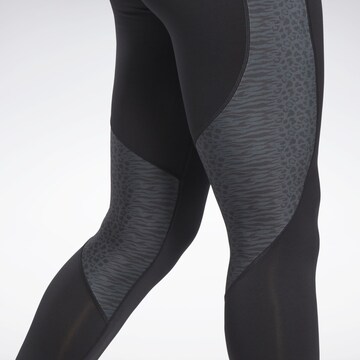 Skinny Pantalon de sport 'Safari' Reebok en noir