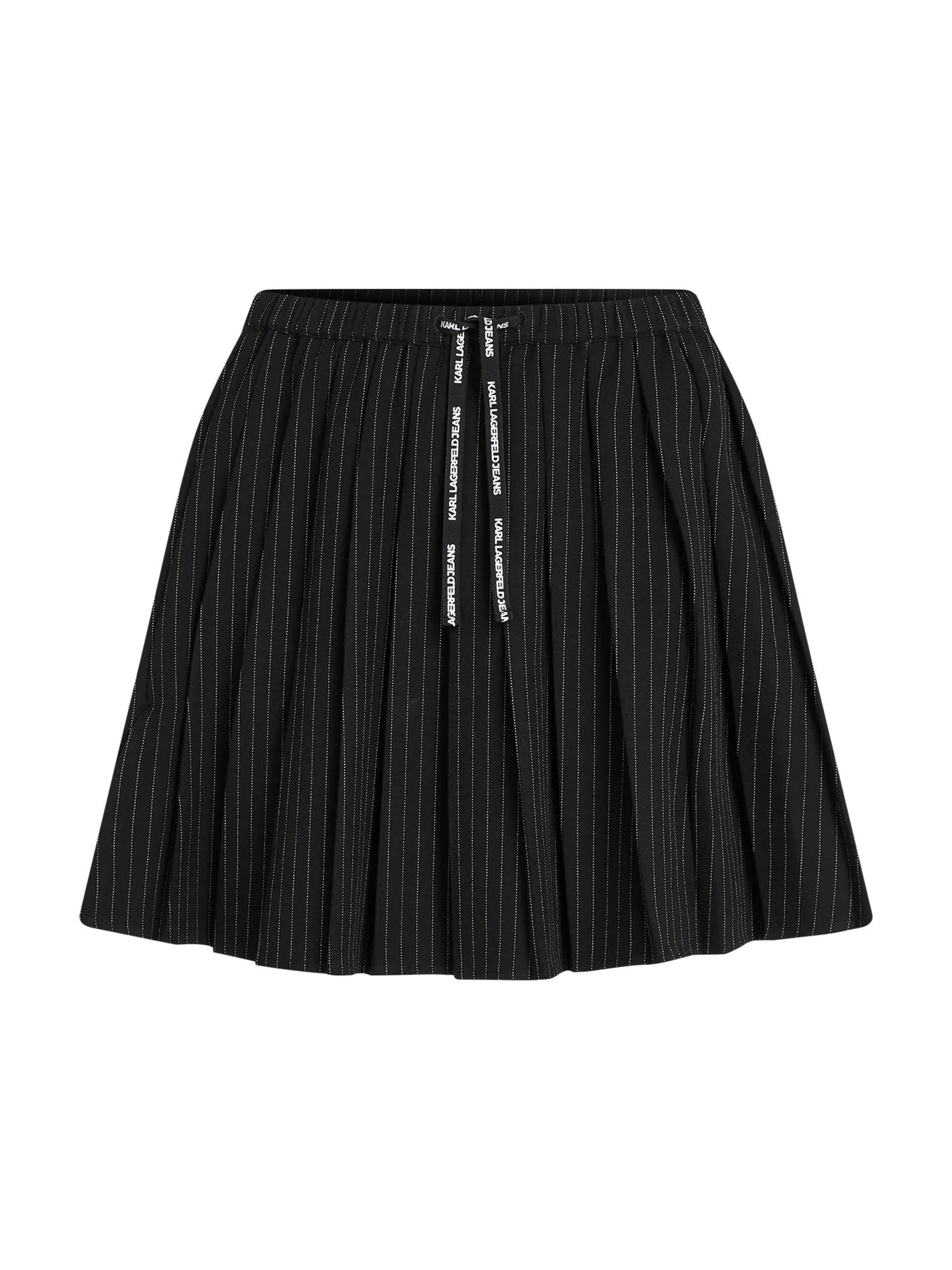 Jupe KARL LAGERFELD JEANS en noir : devant