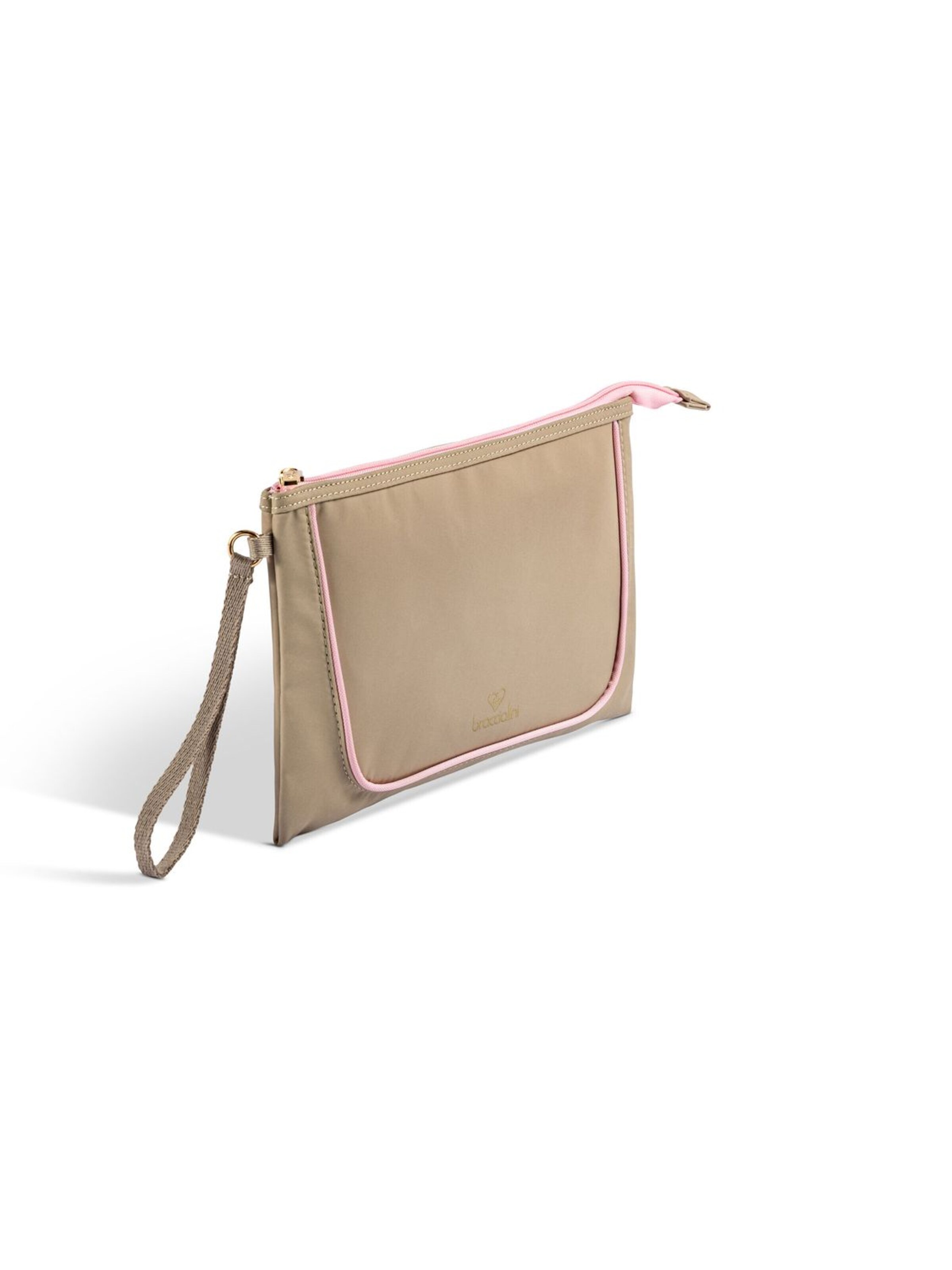 Braccialini Cosmetic Bag 'Milly' in Beige