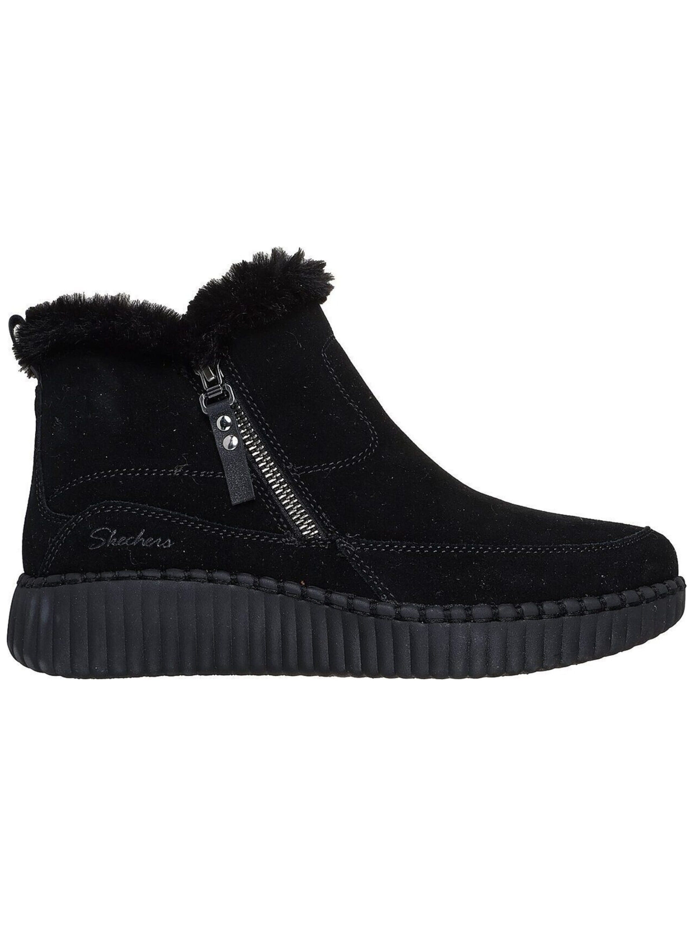 Boots 'Skechers Wilshire Blvd - Fresh Zip' di SKECHERS in nero: frontale