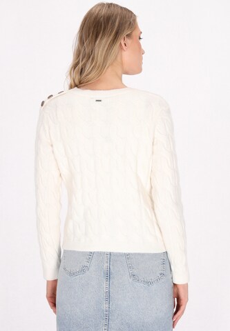 Pull-over DreiMaster Vintage en blanc