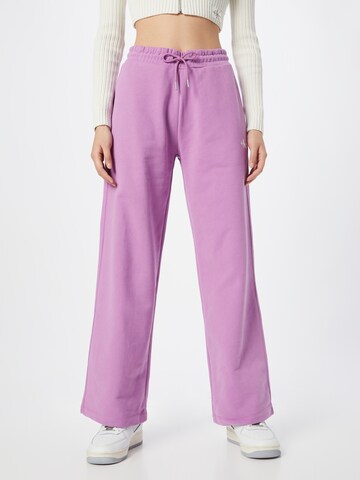 Calvin Klein Jeans Loosefit Bukse i rosa: forside