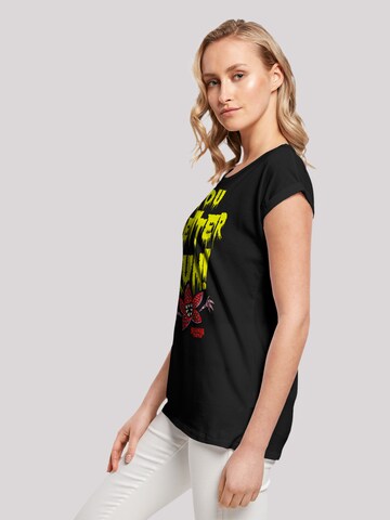 T-shirt 'Stranger Things You Better Run Netflix TV Series' F4NT4STIC en noir