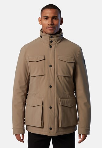 North Sails Between-Season Jacket 'North Tech Field' in Brown: front
