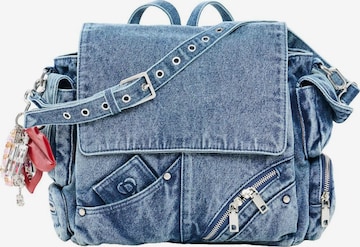 Desigual Rucksack in Blau: Vorderseite
