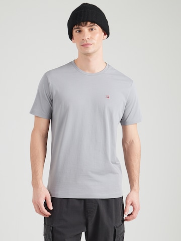 NAPAPIJRI - Camisa 'SALIS' em cinzento: frente