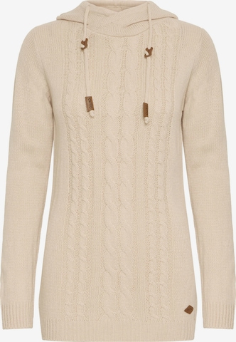 Oxmo - Cárdigan ' OXCable ' en beige: frente