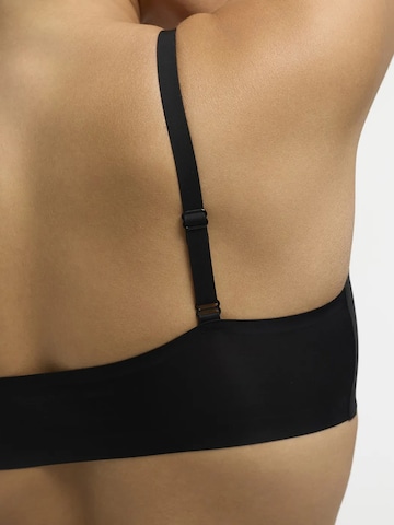 cfabPush-up Grudnjak 'Air Sense Light Push Up Bralette' - crna boja