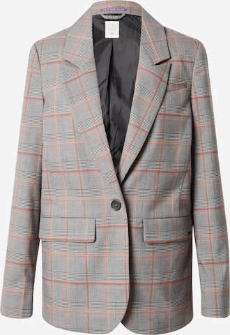 QS - Blazer en gris: frente