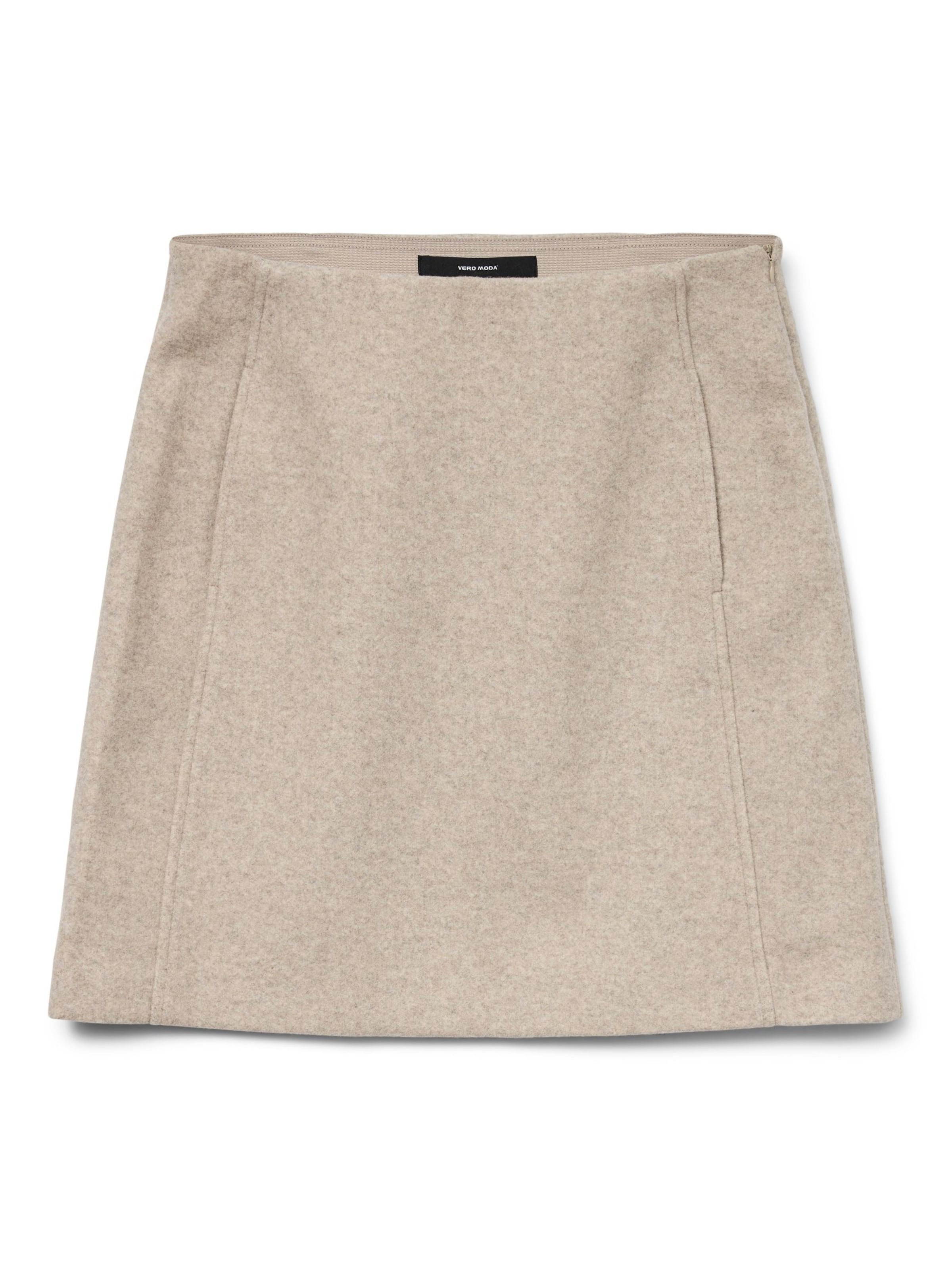 Vero Moda Curve Rok in 44 in de kleur Bruin, Productweergave