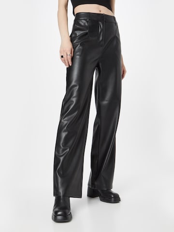 River Island Loose fit Pants in Black: front