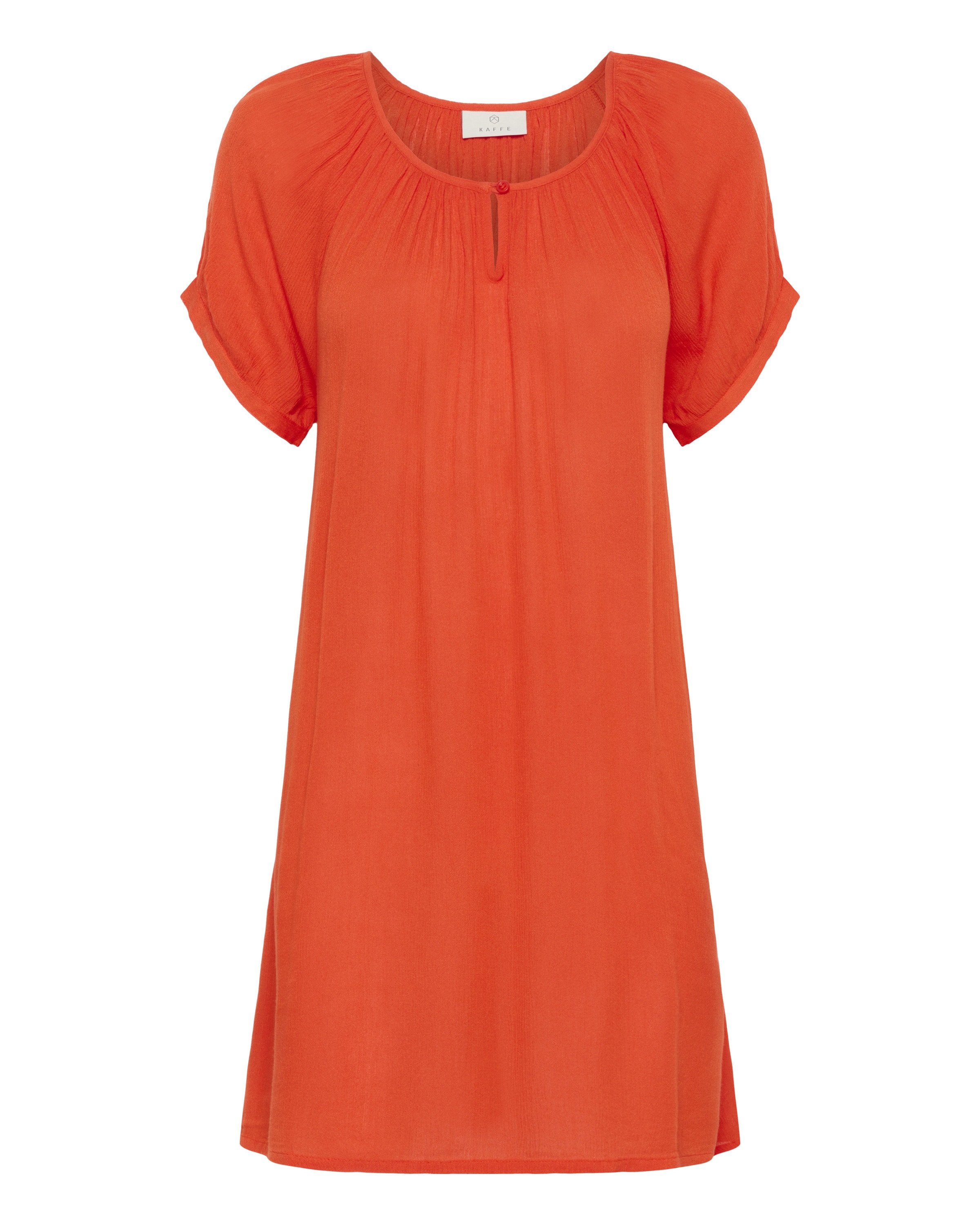 sarkans Kaffe Tunika 'Amber': no priekšpuses