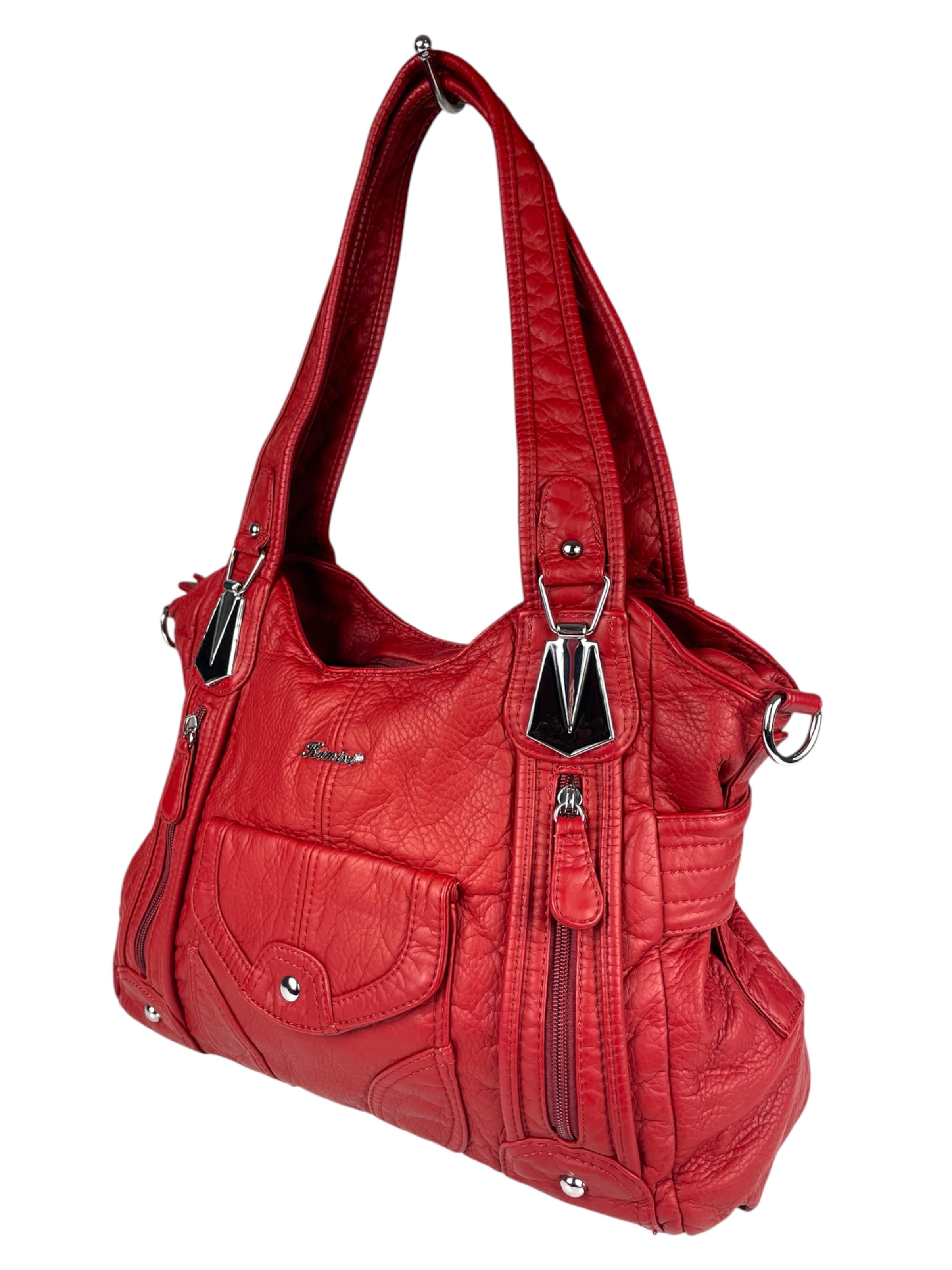 Kumixi - Bolso de hombro en rojo