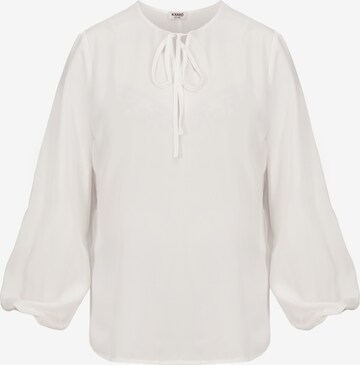 Karko Blouse ' SEWKA ' in White: front