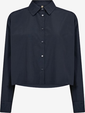 Soyaconcept Shirts ' SC-NETTI ' i blå: forside
