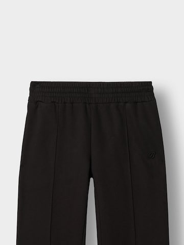 Burocs Wide leg Workout Pants 'Sweat Seam' in Black