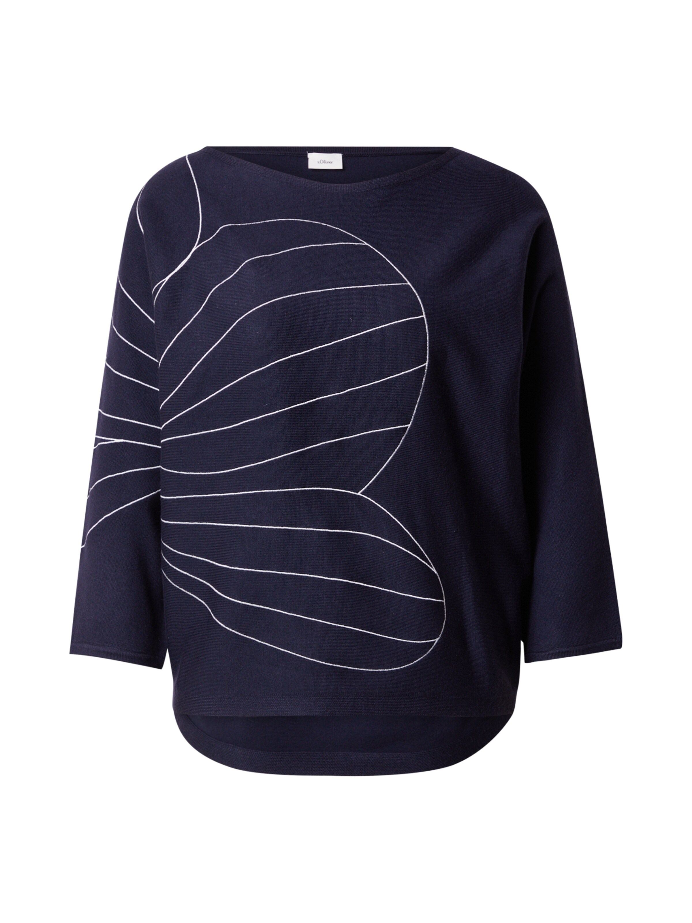 s.Oliver BLACK LABEL Sweater in Blue: front