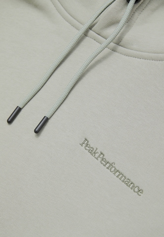 PEAK PERFORMANCE Sweatshirt in Groen