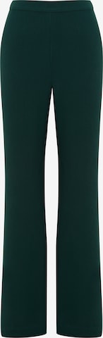 Regular Pantalon 'ASHLEY' Tussah en vert : devant