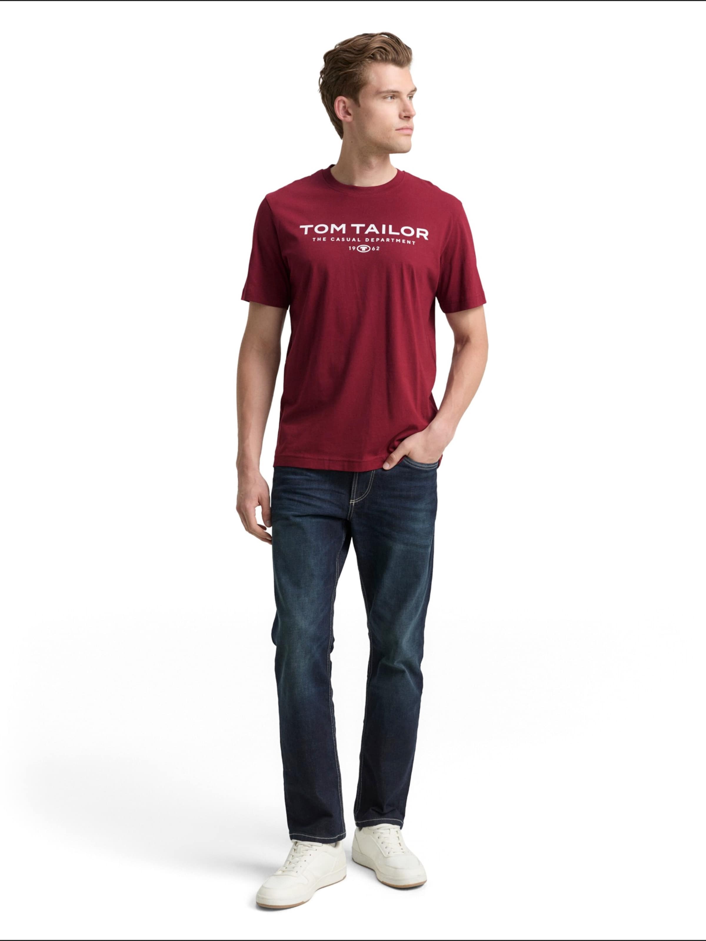 TOM TAILOR Μπλουζάκι σε κόκκινο