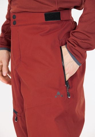 Whistler Regular Sports trousers 'Rossburg' in Red
