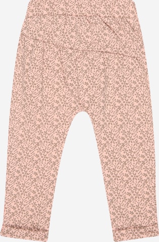 BESS Normální Kalhoty 'Flower' – pink