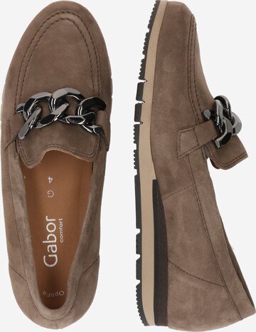 GABOR Classic Flats in Brown