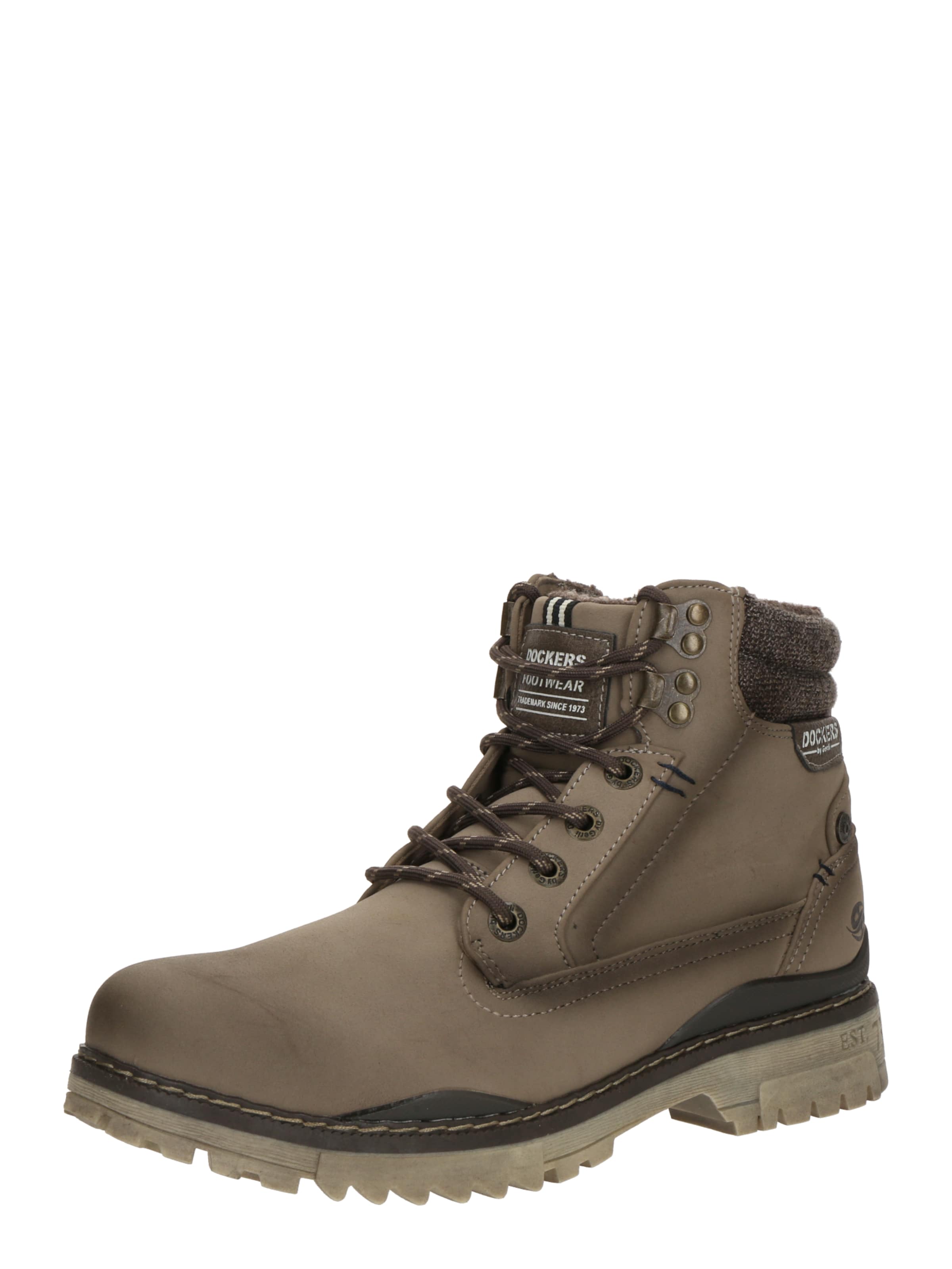 Boots stringati '47LY101' di Dockers by Gerli in grigio: frontale