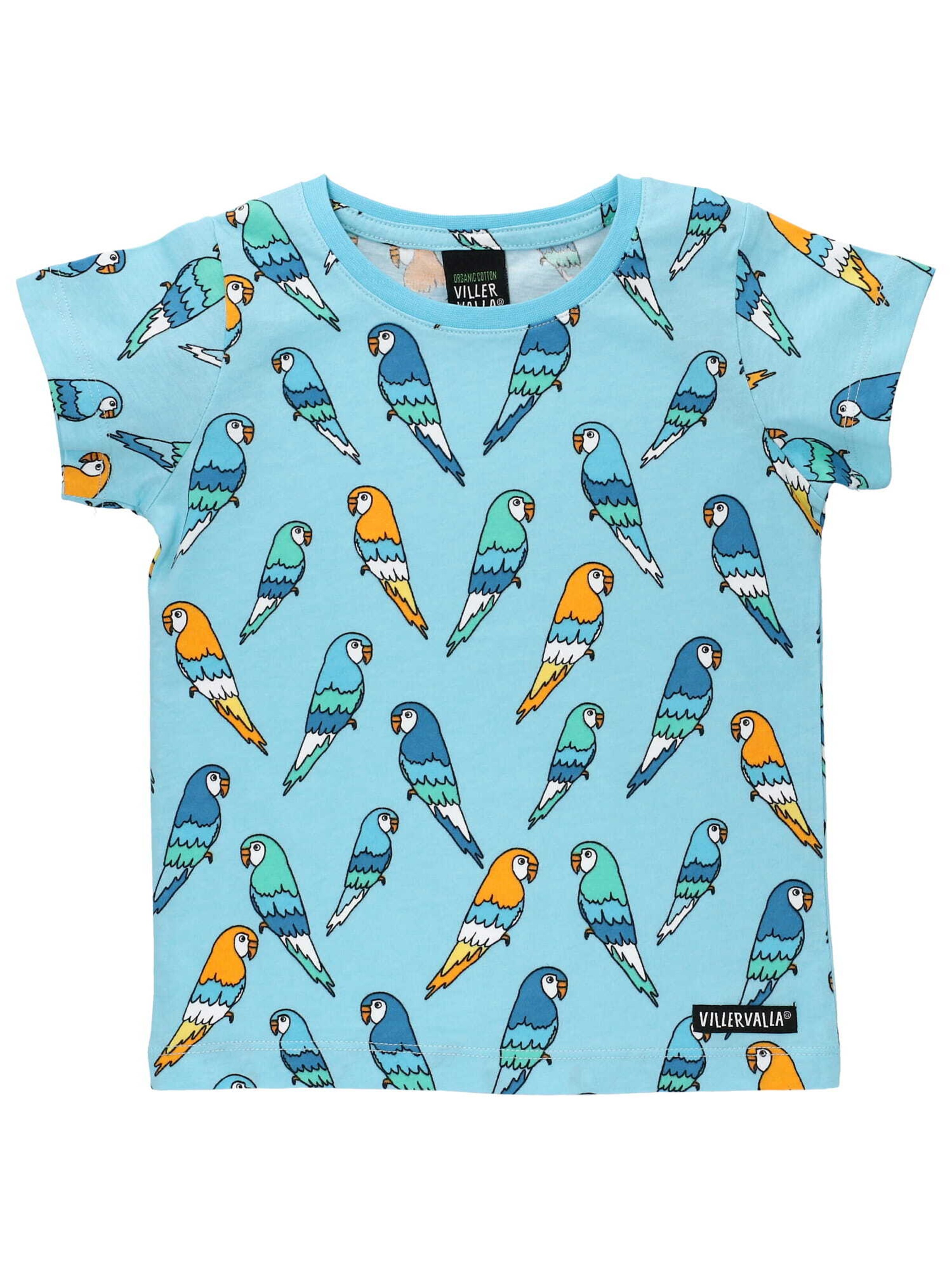Villervalla Shirt 'Budgie' in Blue: front