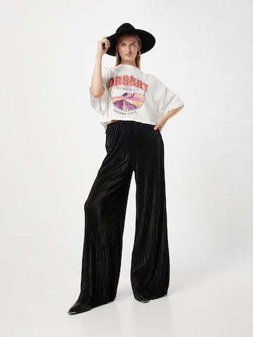 Nasty Gal Широкий Штаны в Черный