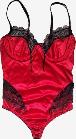 PASSION Lingerie Bodysuit 'Evane' in Red: front