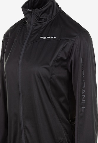 ENDURANCE Athletic Jacket 'Ziva' in Black