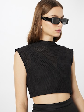 Oval Square Shirt 'Lexi' in Black