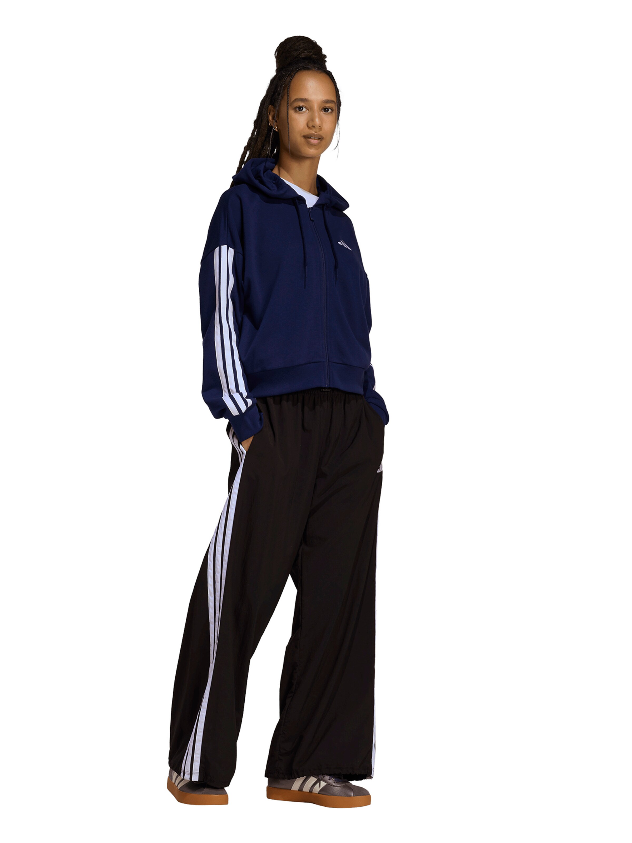 ADIDAS SPORTSWEAR Urheilullinen collegetakki värissä sininen